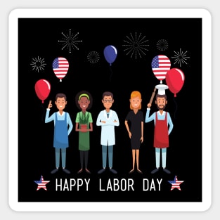 Happy Labor Day Sticker